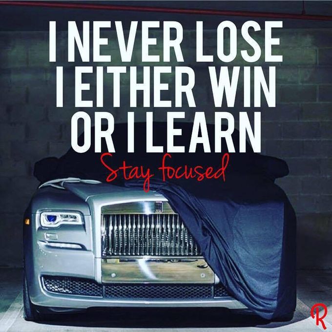 Én sosem vesztek, vagy nyerek, vagy tanulok